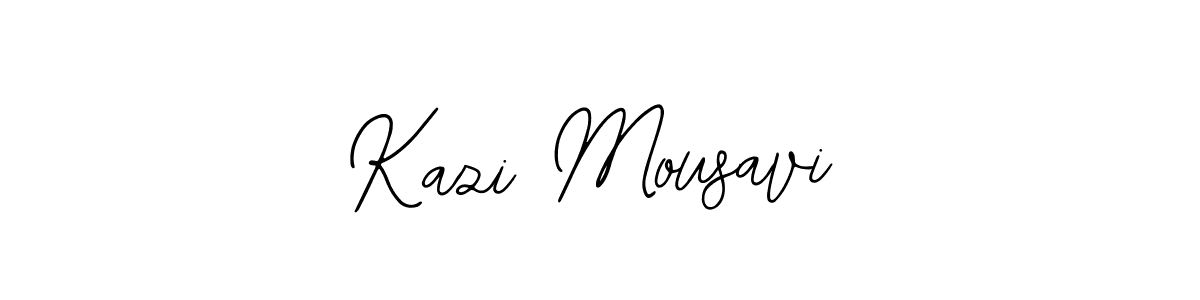 The best way (Bearetta-2O07w) to make a short signature is to pick only two or three words in your name. The name Kazi Mousavi include a total of six letters. For converting this name. Kazi Mousavi signature style 12 images and pictures png
